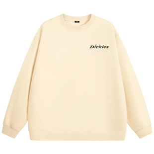 Dickies帝酷适休闲卫衣男圆领美式男女同款春季上衣男士潮牌外套A