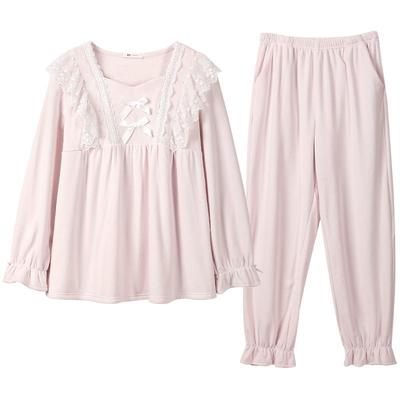 畹町甜美公主海岛绒家居服套装