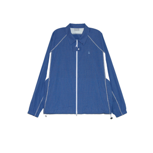 roaringwild a arch咆哮野兽蓝色格纹外套骑行长袖上衣格子衬衫男