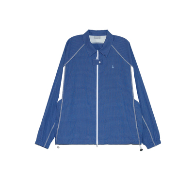 roaringwild蓝色轻薄格子衬衫