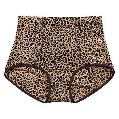 品牌女士豹纹内裤牛奶般丝滑柔软