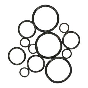 65锰片发黑波形垫圈三波峰垫多波型形弹簧垫片波浪弹性轴承垫包邮