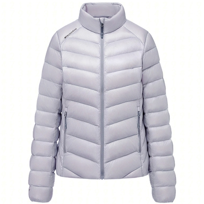 鹅绒波司登立领轻薄羽绒服内胆女