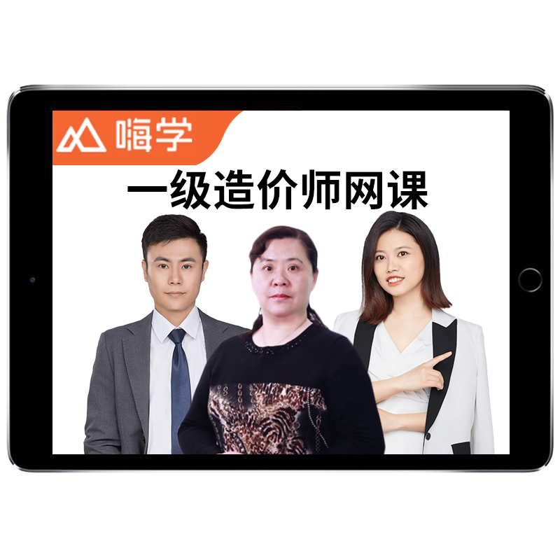 嗨学2025王兴宇一级造价工程师网课教材一造土建安装计量计价课程
