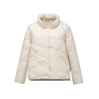 轻薄款聚酯纤维62cm左右立领轻便