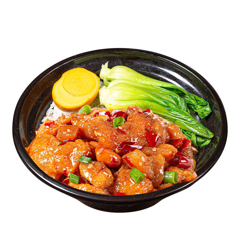 菜帮主辣子鸡料理包快餐外卖盖浇饭冷冻即热即食速食菜包批发