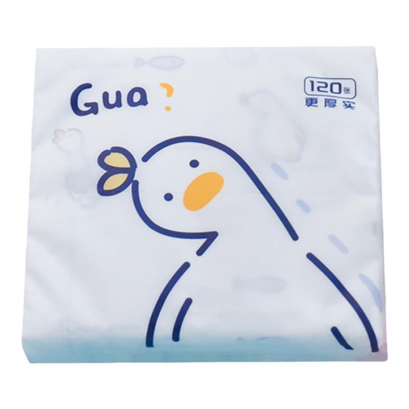 Sunde卡通印花抽纸卫生纸小包便携纸巾木浆餐巾纸面巾纸抖音同款