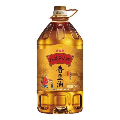 金龙鱼外婆乡小榨香豆油5L