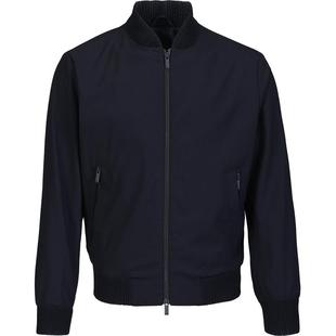 Hugo Boss男士2025新款商务休闲羊毛高端行政夹克秋冬季上班外套