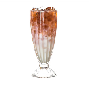 玻璃杯子果汁杯冷饮杯奶茶杯大饮料杯沙冰杯冰淇淋奶昔杯雪糕杯