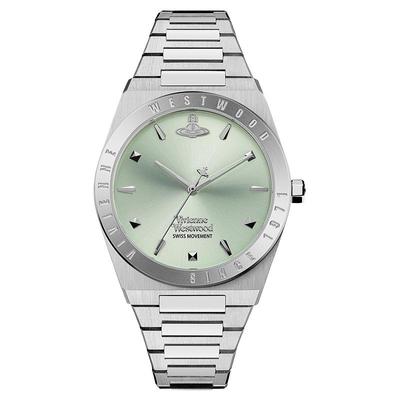 【自营】viviennewestwood西太后手表薄荷绿女表时尚钢带女士腕表