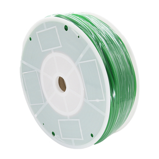 聚氨酯PU圆皮带绿色粗面可粘接O型环形圆带电机传动工业皮带整卷