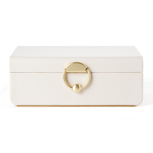 BIQI首饰收纳盒高档精致大容量首饰盒戒指耳钉项链收纳盒生日礼物