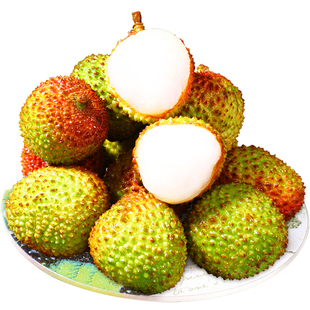 海南桂花香荔枝5斤当季新鲜水果现摘荔枝妃老树大果顺丰京东包邮