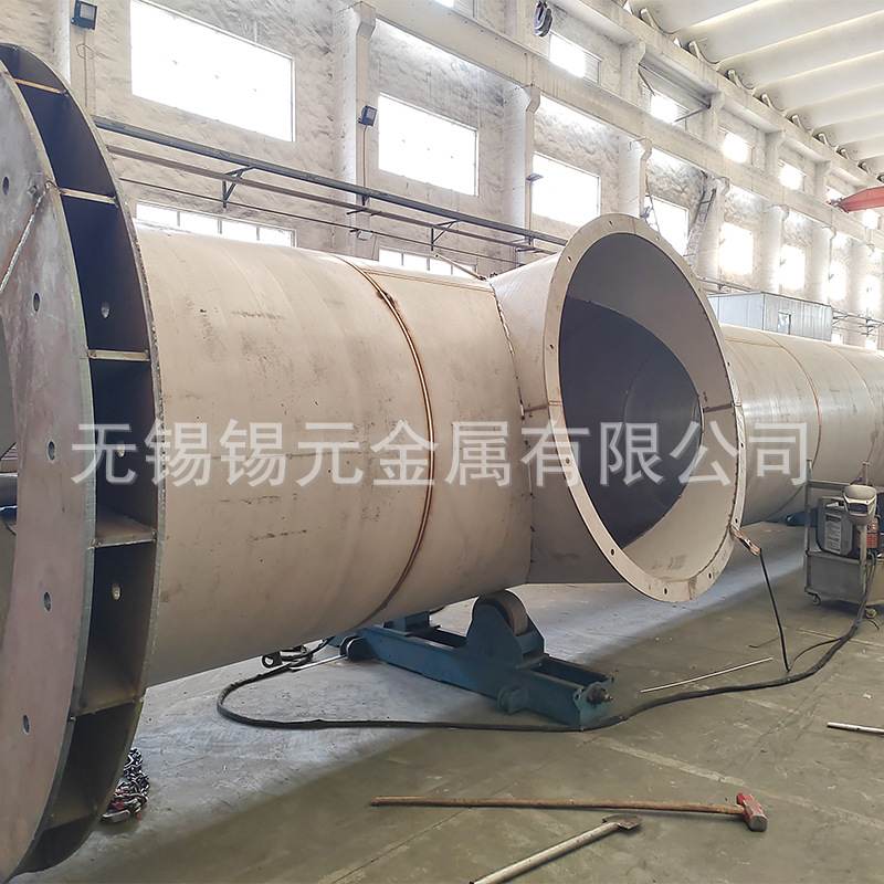 不锈钢烟囱 风管 双层保温烟囱 耐高温除尘排烟管道 加工焊接风管