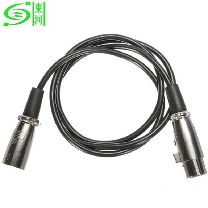 优惠舞台麦克风卡侬线平衡音响功放调音台XLR话筒帕灯摇头灯DMX配