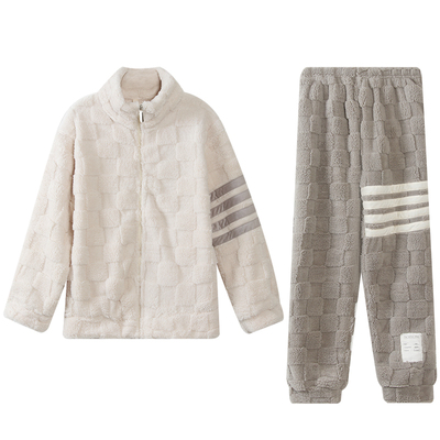美梦怡女珊瑚绒家居服套装
