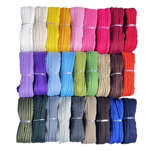 彩色3号尼龙人字纹家纺拉链开尾箱包手袋服装被罩整捆卷400码装