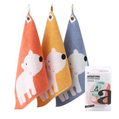 金号4A级抗菌毛巾纯棉洗脸家用