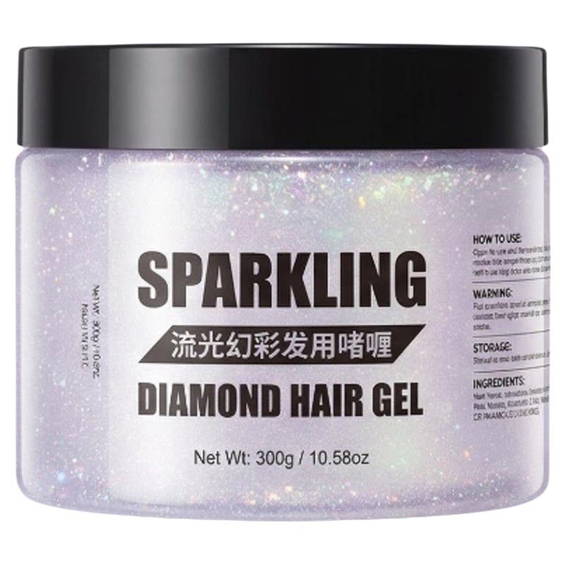 流光幻彩发用定型啫喱膏果冻发胶