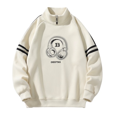 不起球不褪色加绒加厚保暖卫衣潮