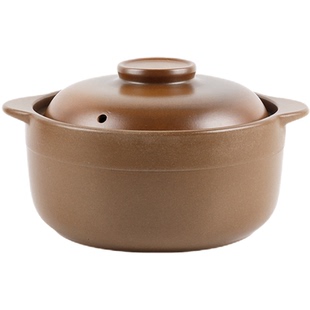 平定无釉土砂锅养生家用燃气耐高温明火煲汤锅瓦煲老瓦罐煮粥沙锅