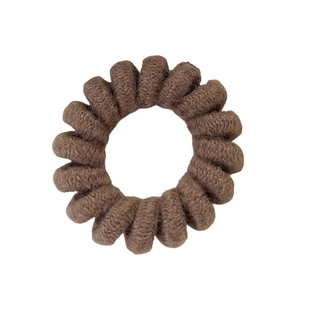 简约糖果色毛线电话线头绳2025新款高端发圈女高弹力发绳扎头发饰