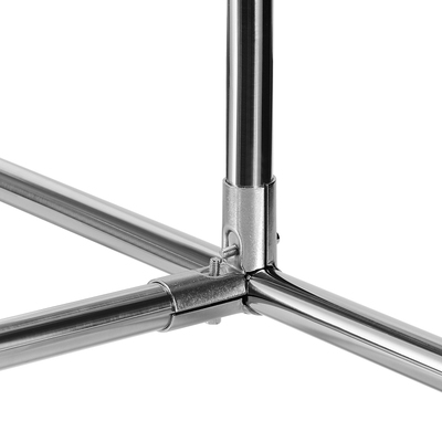 不锈钢晾衣架25mm连接件圆管接头