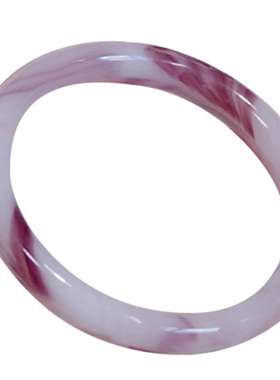 母乳手镯仿玉不掉色汉服手链闺蜜小学生女贵妃叮当镯一对古风镯子