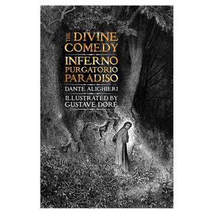 【预售】神曲英文文学小说进口原版外版书精装The Divine Comedy Dante Alighieri Flame Tree