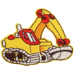 卡通汽车儿童布贴衣服裤子补修羽绒服破铜修补贴衣服刺绣熨烫缝纫