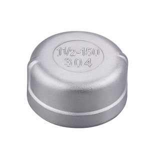一站式304不锈钢管帽闷盖内丝口管堵头闷头内螺纹塞头丝扣接头4/6