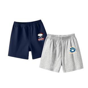 史努比男童短裤夏季纯棉儿童五分裤2026新款夏装宝宝薄款休闲裤子