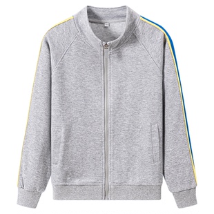 伊顿校服中小学生校服春秋款男女童藏青灰色棒球服外套班服校服
