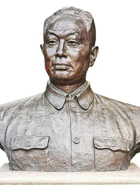 校园文化名人铸铜胸像陈毅户外