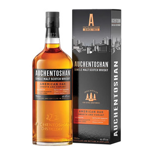 欧肯特轩美国桶单一麦芽苏格兰威士忌Auchentoshan英国原瓶进口