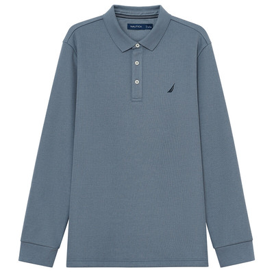 NAUTICA柔软磨毛保暖POLO衫