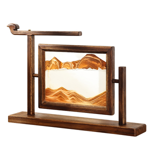 异丽简约现代沙漏流沙画摆件玄关酒柜电视柜家居装饰品送乔迁礼物