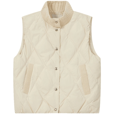 滨波女士休闲时尚简约羽绒马甲