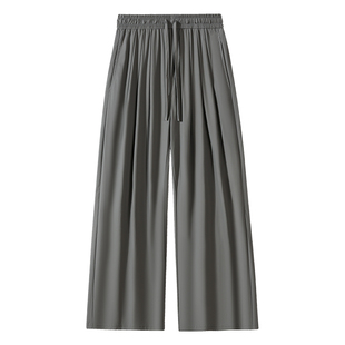 Straight Wide Leg Casual Pants Cool baggy Draped Trousers8XL