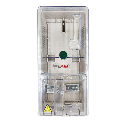 上海人民插卡电表透明塑料电表箱