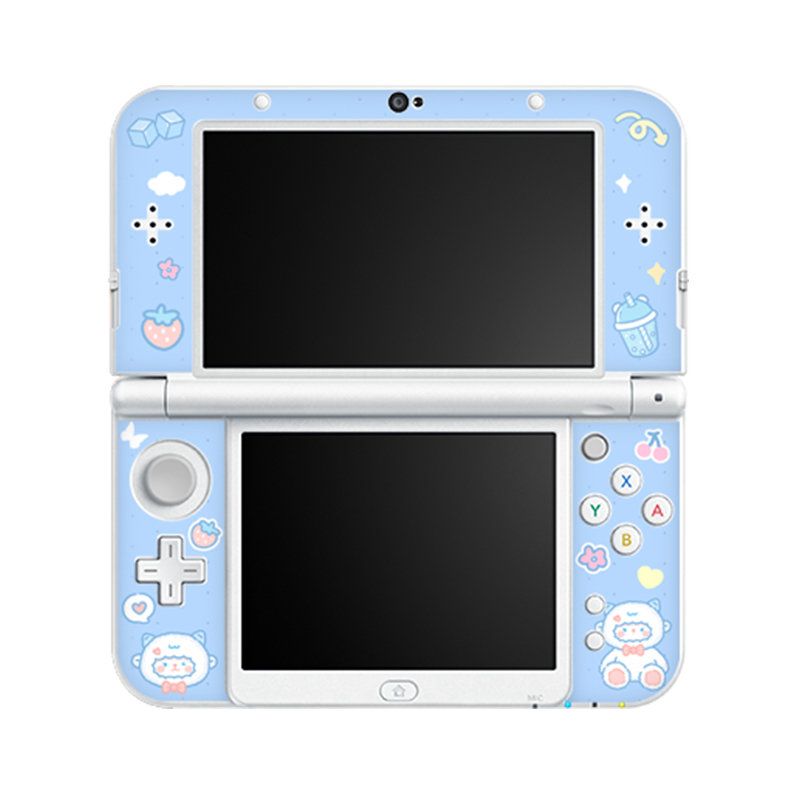 「原创贴膜」NEW 3DSLL贴纸NDSI NDS Lite NDSiLL贴膜保护壳新老大三3DS痛机XL新小三贴痛贴彩贴可爱歪歪