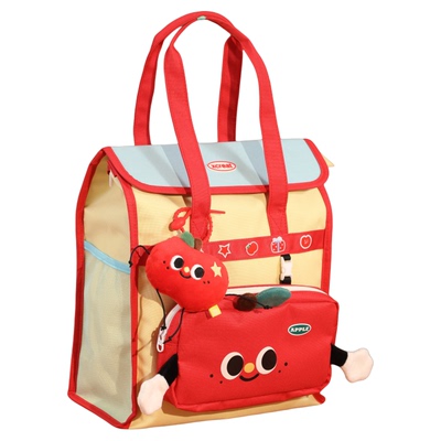 苹果补习袋（可肩背）