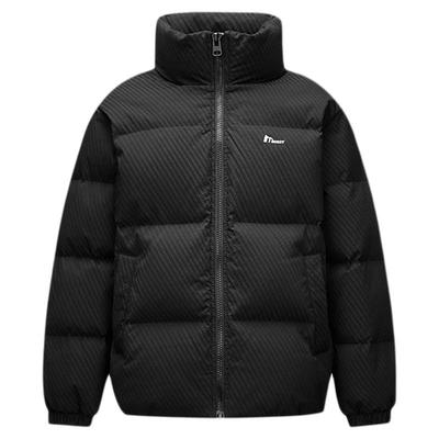 森马面包服外套宽松立领羽绒服男