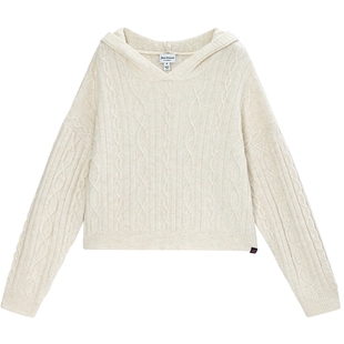 Juicy Couture【slow cleanfit系列】橘滋针织衫女25秋冬新款毛衣