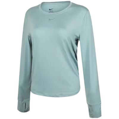 【自营】NIKE耐克女圆领速干长袖上衣休闲训练运动T恤FN2802-017