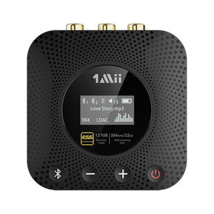 1Mii一魔声学B06HD+蓝牙接收器音频光纤同轴 LDAC无损解码适配器