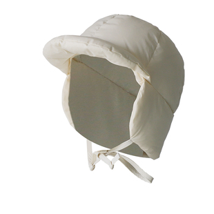 系绳护耳冬季保暖飞行帽子东北防寒骑行防风鸭舌雷锋帽轻感羽绒女