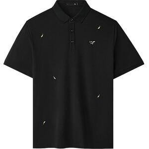 HLA/海澜之家轻商务Chic Ageless短袖POLO26春夏新凉感吸排T恤男