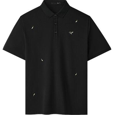 海澜之家商务刺绣短袖POLO衫男装